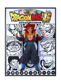 Dragon Ballz Goku 3D Wall Frame – Anime Room Decor - 30CM*40CM