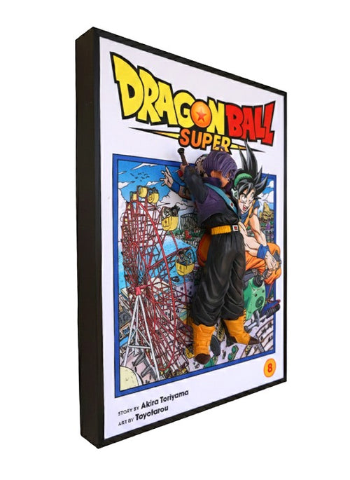 Dragon Ball Z Trunks 3D Wall Frame – Anime Room Décor - 30CM*40CM